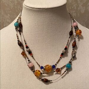 Multicolor Beaded Necklace